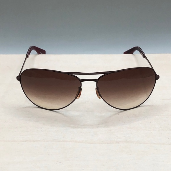 Paul Smith Sunglasses Aviator Gold Frame PS817 135 Gradient Brown Unisex main image 2
